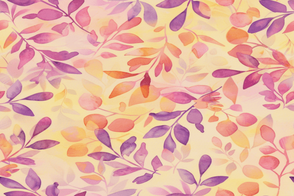 Download Watercolor Leaves Pattern - Watercolor leaves pattern Collection
