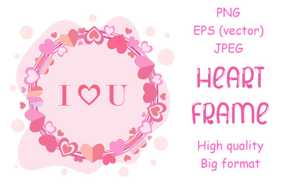 Download Heart Frame Love Wreath - Frame Collection