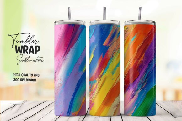 Download Bold Rainbow Tumbler Wrap Png - Bold rainbow Collection