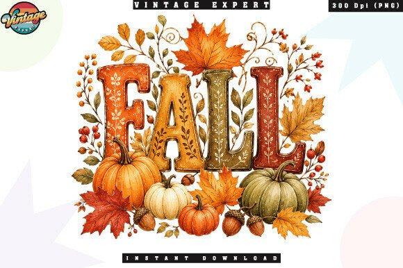 Download Rustic Fall Pumpkins and Leaves PNG - Rustic Collection