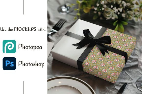 Download Wrapping Paper Mockup | Gift Box Mockup - Wrapp Collection