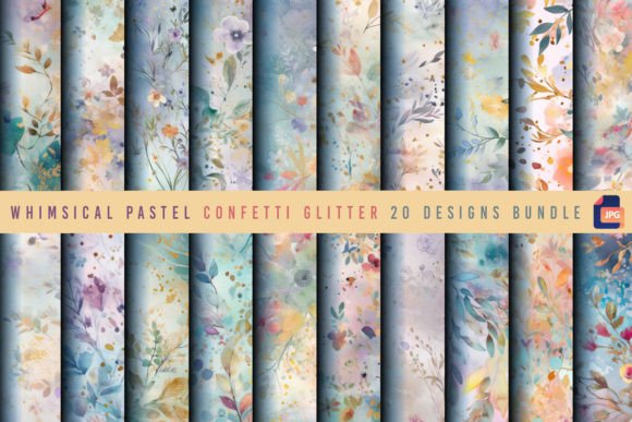 Download Whimsical Pastel Confetti Glitter - Premium Resources