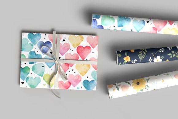 Download Realistic Gift Wrapping Paper Mockup - Wrapp Collection